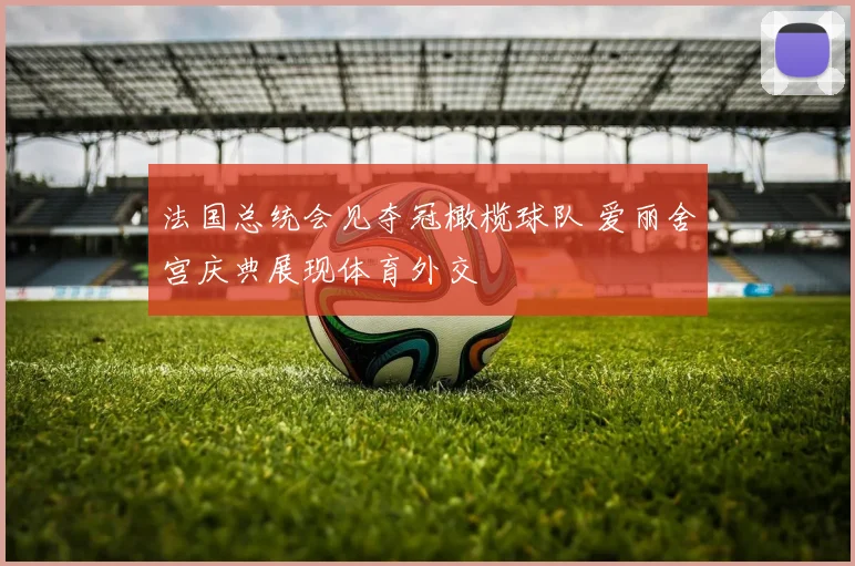 法国总统会见夺冠橄榄球队 爱丽舍宫庆典展现体育外交